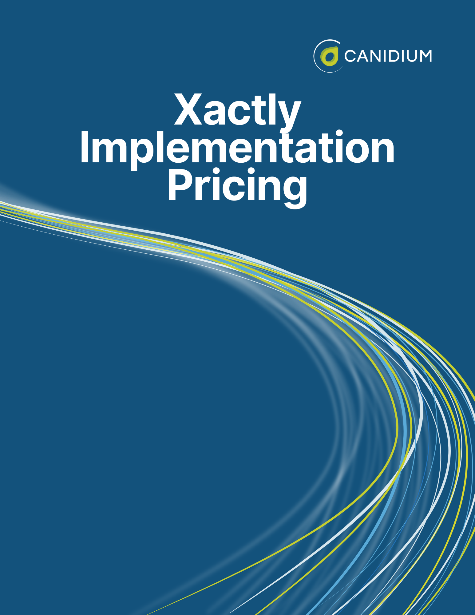 Canidiums Xactly Implementation Pricing