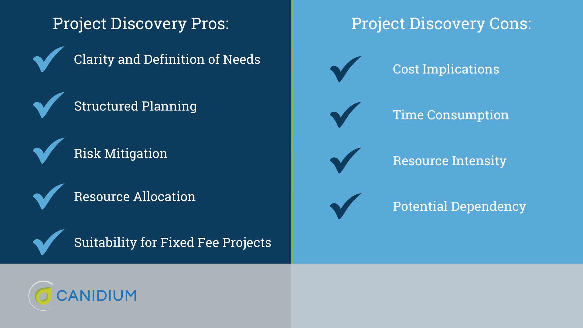 The pros and cons of project discovery phases