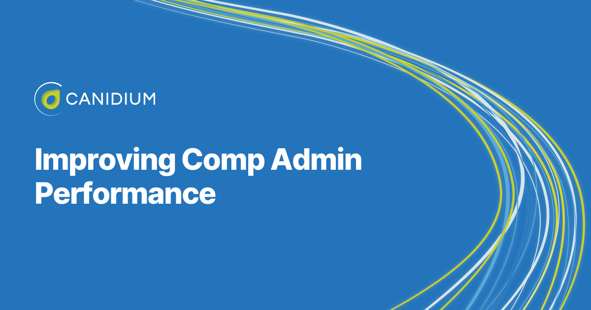 Improving Comp Admin Performance