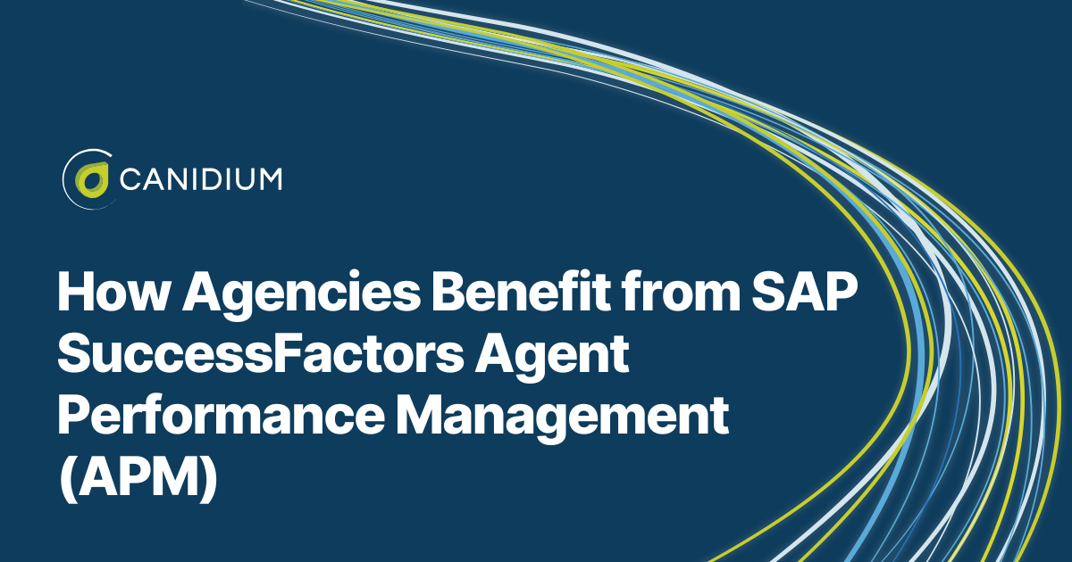 Read How Agencies Benefit from SAP SuccessFactors Agent Performance Management (APM)