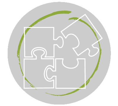 Sales Performance Solution selection Puzzle piece Icon